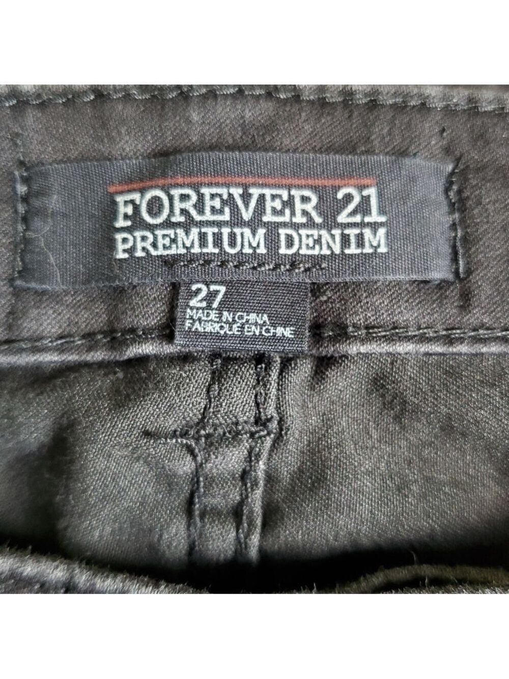 Forever 21 black jeans, size 27 - Picture 6 of 6